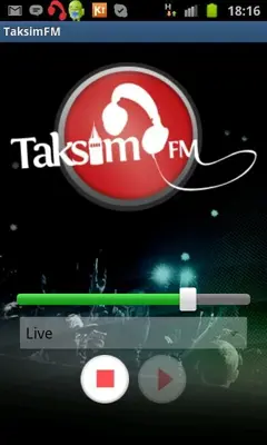 TaksimFM android App screenshot 1